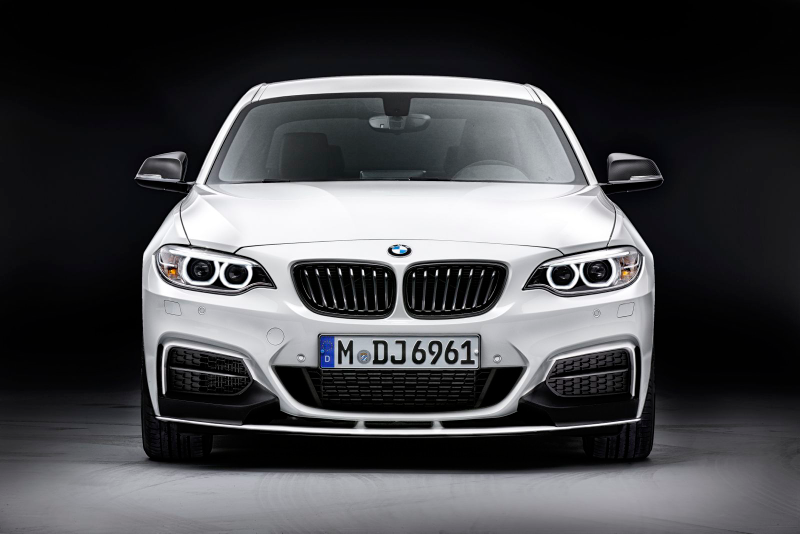 Illustration for article titled Supreme Sporty Flair In M Style: BMW M Performance Parts For The BMW 2 Series Coupé